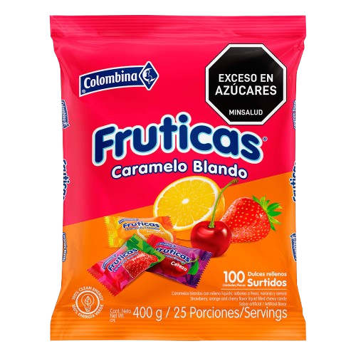  Fruticas Caramelo Blando 